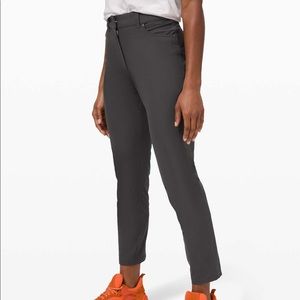 Lululemon City Sleek 5 Pocket 7/8 Pant Graphite Gray 10 NWOT